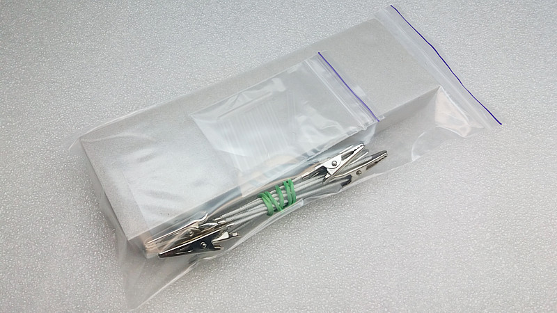 Инструменты и приспособления: Зажимы \"крокодилы\", 10шт + подставка